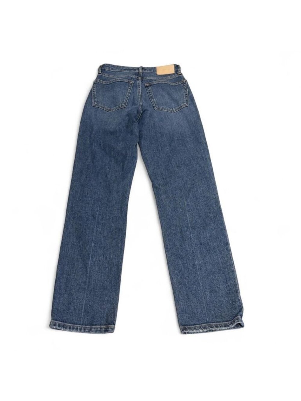 Everlane The High Rise Straight Jean Women's 24 Denim Preppy Medium Wash Blue - Picture 5 of 8